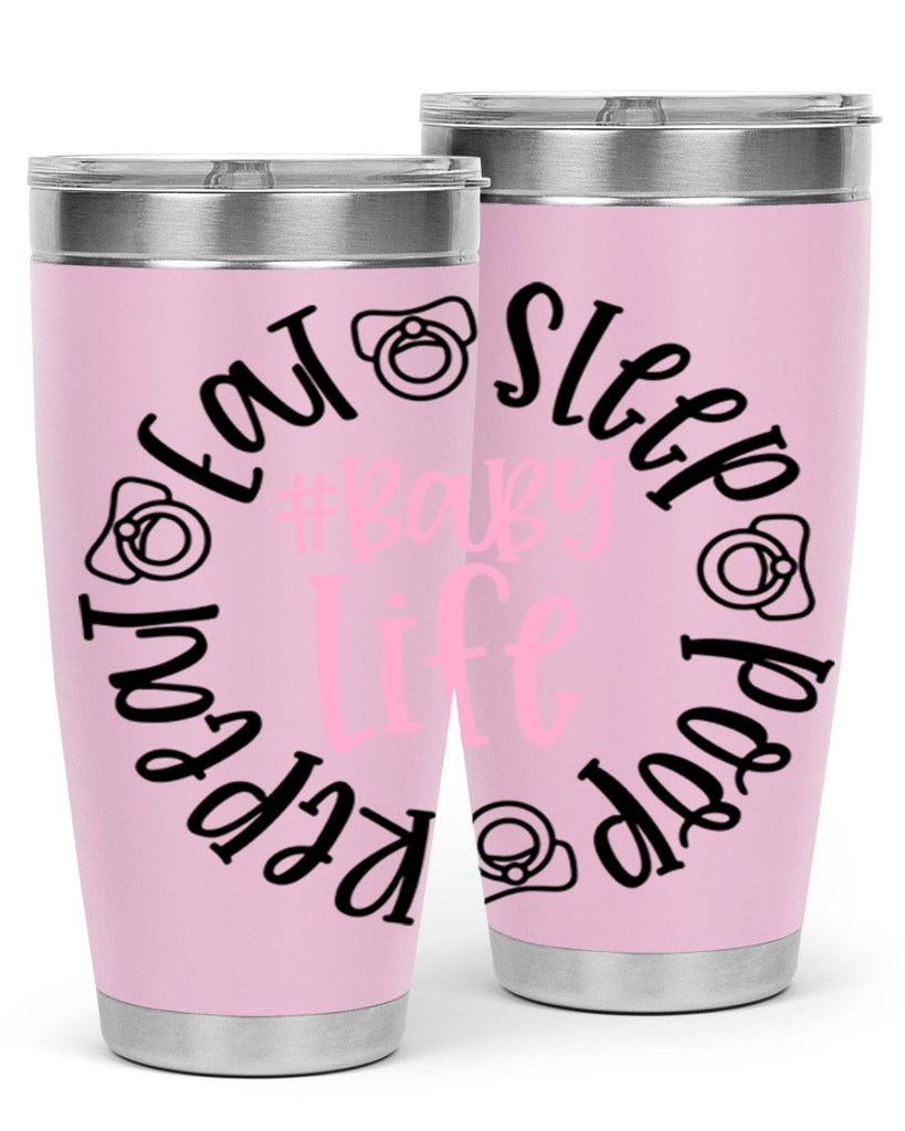 Eat Sleep Poop Repeat BabyLife Style 97#- baby- tumbler