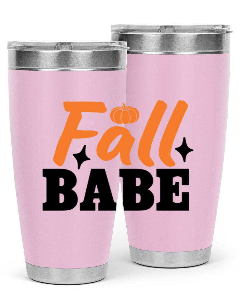 Fall Babe 89#- fall- Tumbler