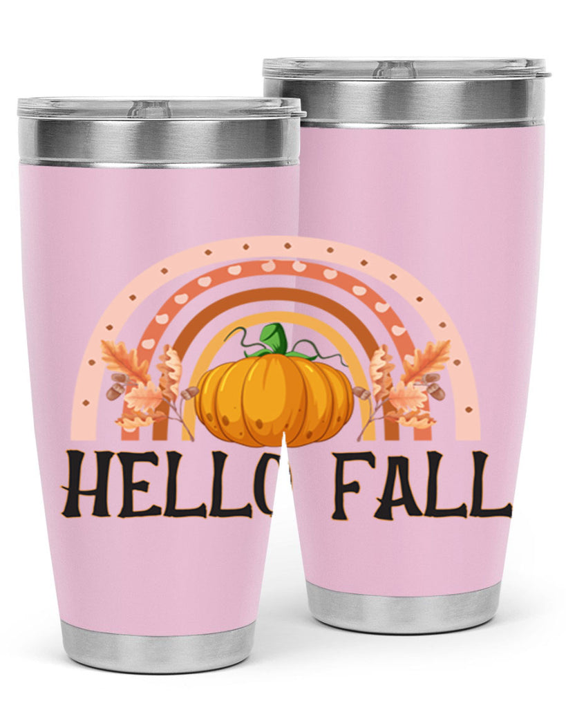 Fall Boho Rainbow 91#- fall- Tumbler