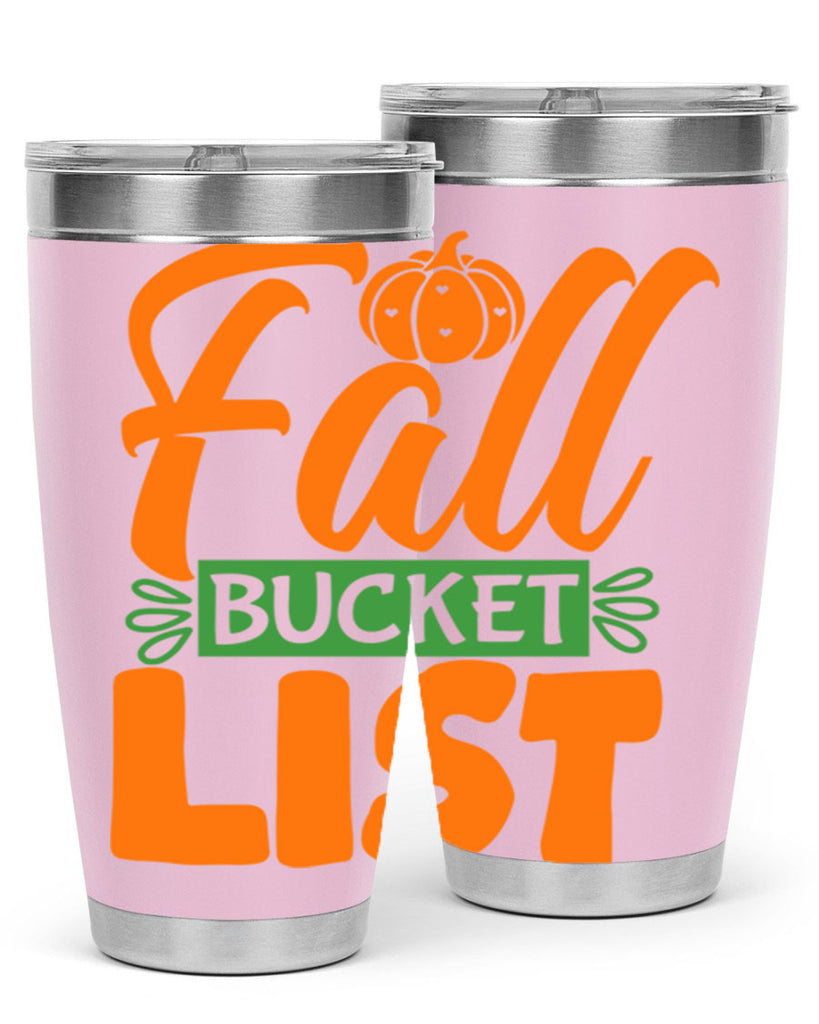 Fall Bucket List 93#- fall- Tumbler