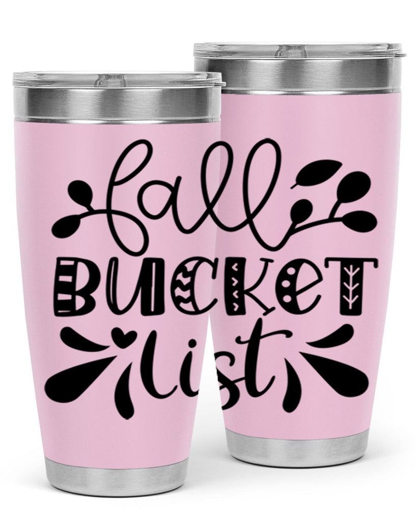 Fall Bucket List 94#- fall- Tumbler