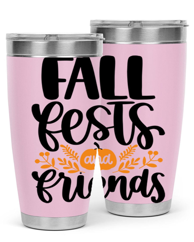 Fall Fests And Friends 484#- fall- Tumbler