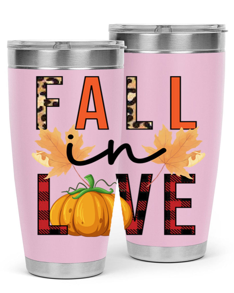 Fall in Love 104#- fall- Tumbler