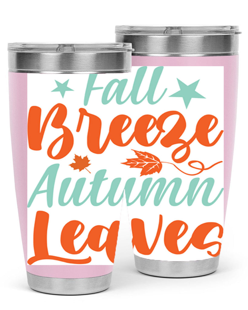 FallBreezeAutumnLeaves 147#- fall- Tumbler