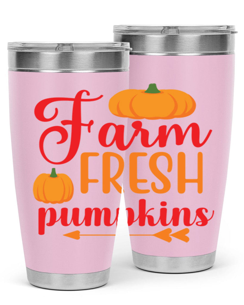 FarmFreshPumpkins 177#- fall- Tumbler