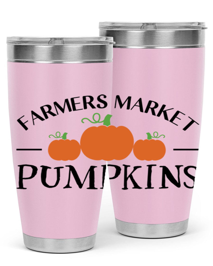 Farmers Market Pumpkins 178#- fall- Tumbler