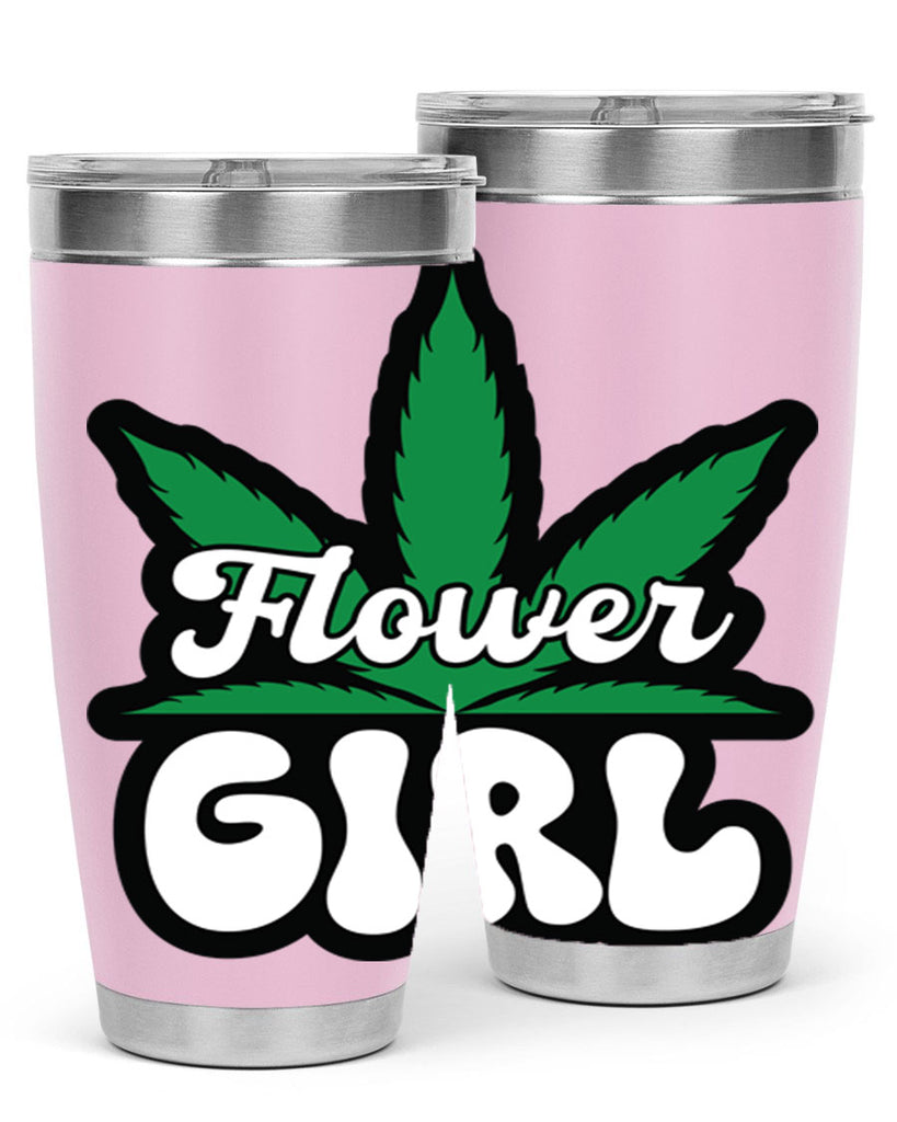 Flower girl 85#- marijuana- Tumbler