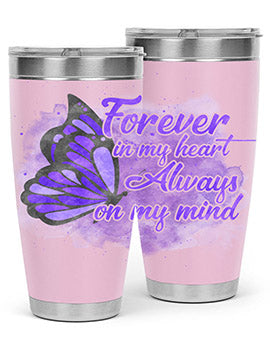 Forever In My Hear Alzheimer 149#- alzheimers- Tumbler