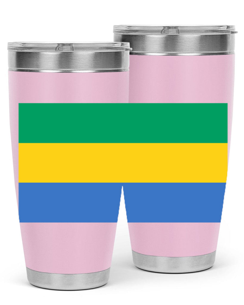 Gabon 136#- world flags- Tumbler