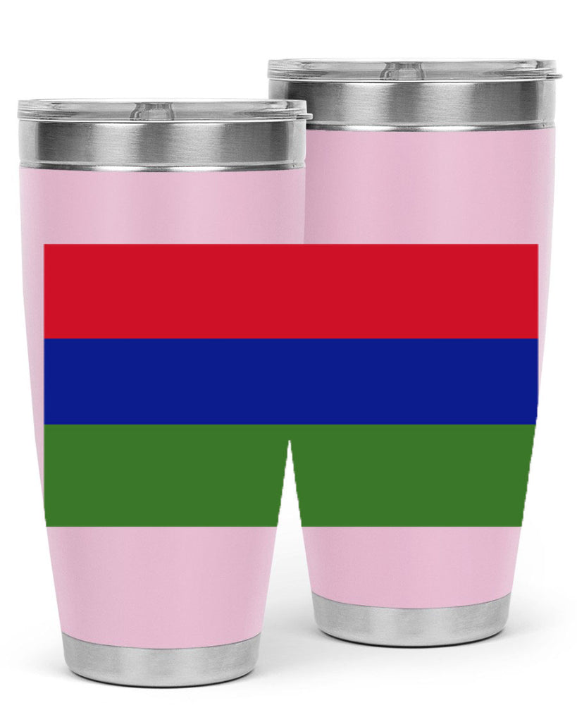 Gambia 135#- world flags- Tumbler