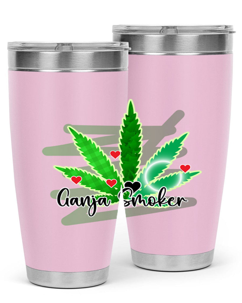 Ganja Smoker 88#- marijuana- Tumbler