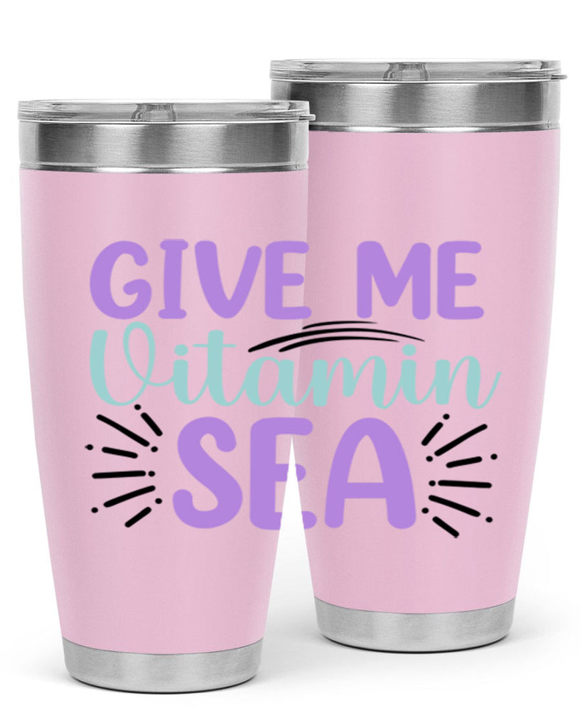 Give Me Vitamin Sea 189#- mermaid- Tumbler