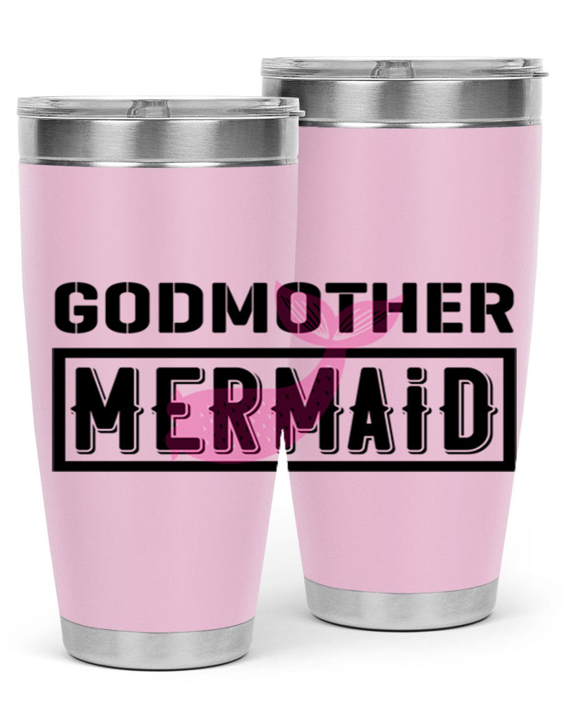 Godmother mermaid 196#- mermaid- Tumbler