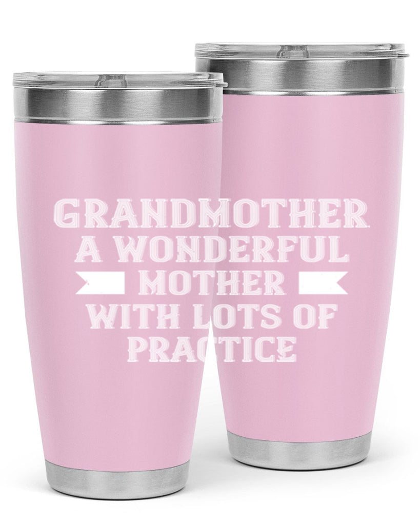 Grandmother a wonderful mother with lots of 82#- grandma - nana- Tumbler