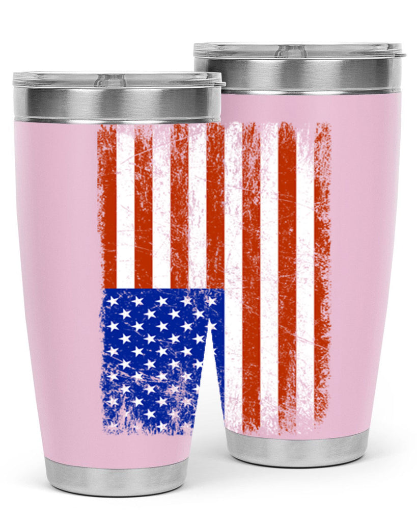 Grunge Flag 52#- Us Flags- Tumbler