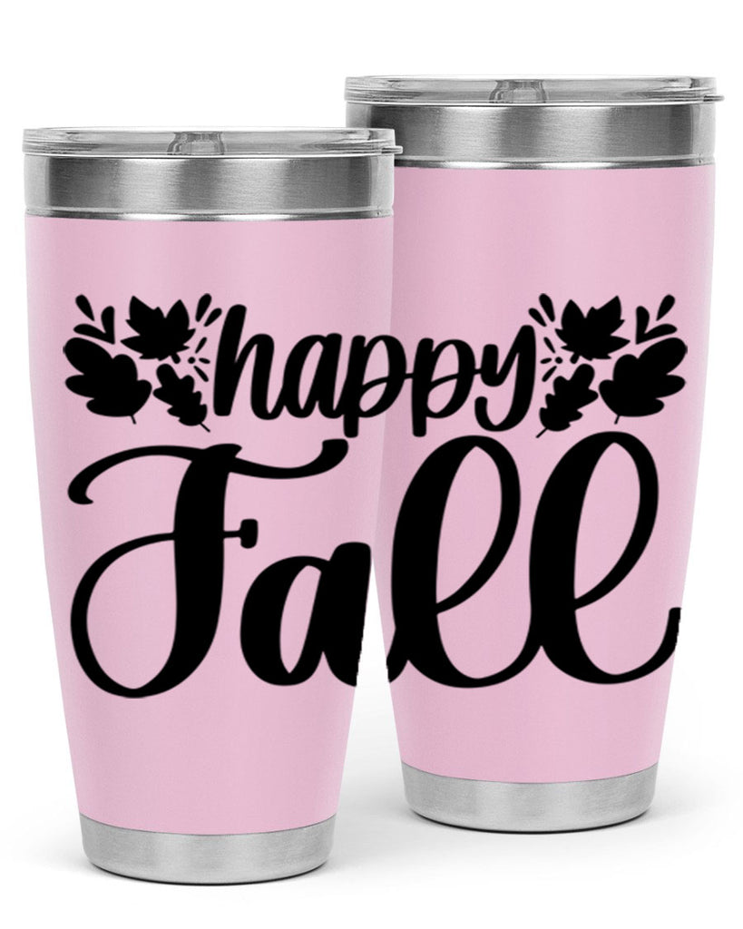 Happy Fall 489#- fall- Tumbler