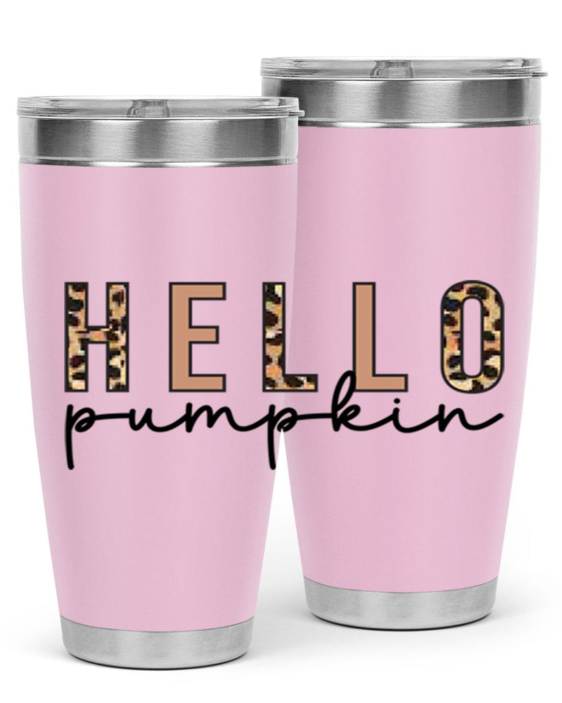 Hello Pumpkin Fall 291#- fall- Tumbler
