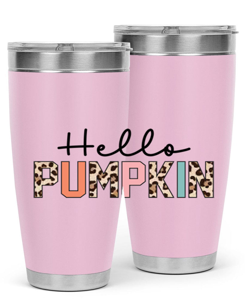 Hello pumpkin 289#- fall- Tumbler