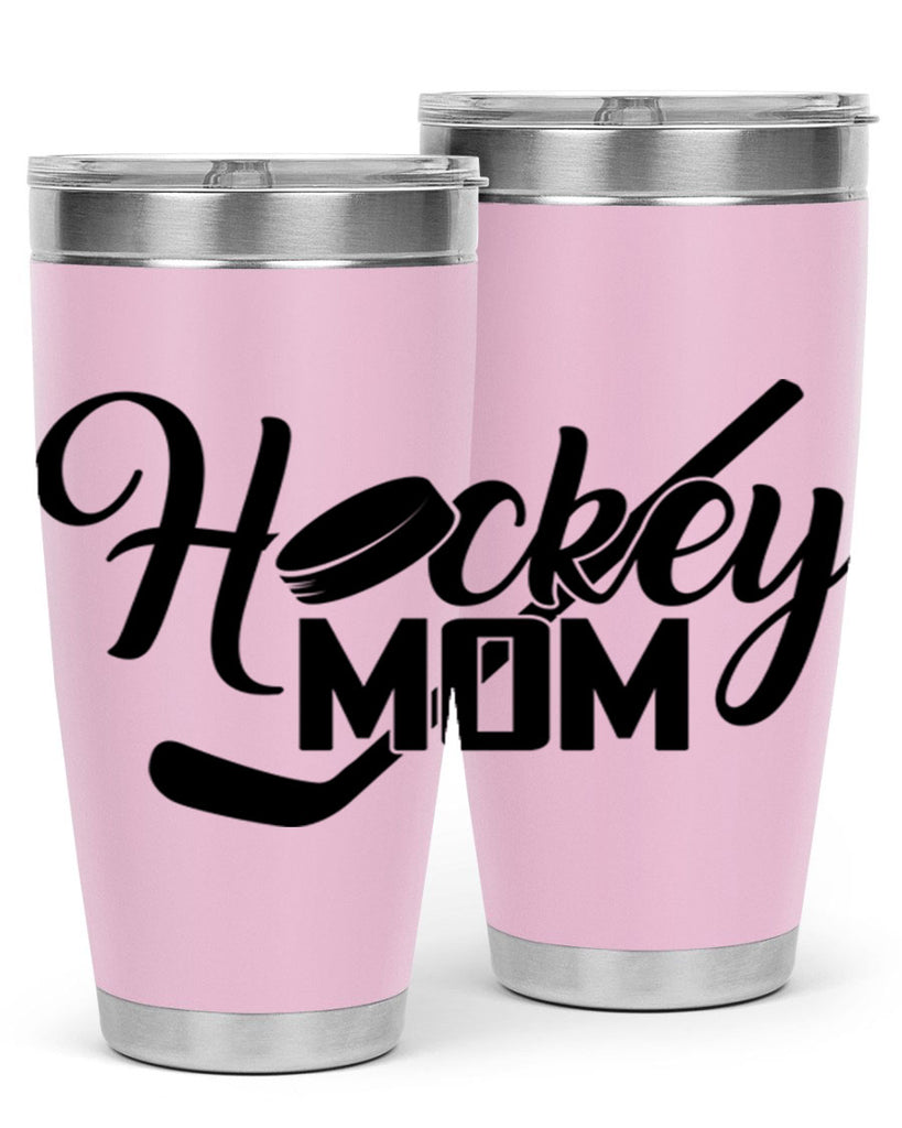 Hockey mom 1186#- hockey- Tumbler