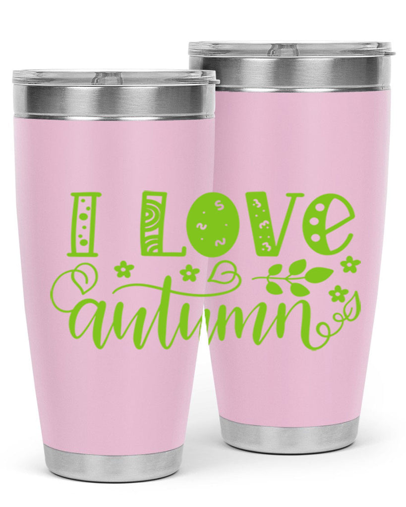 I Love Autumn 325#- fall- Tumbler