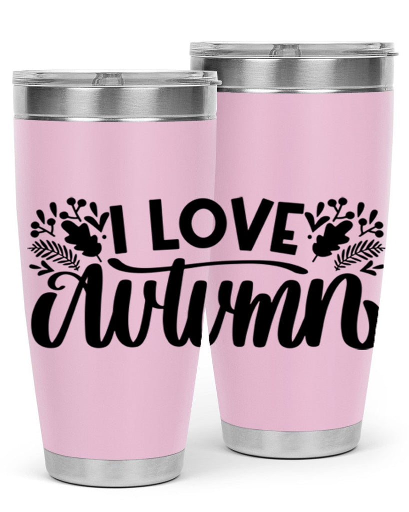 I Love Autumn 497#- fall- Tumbler
