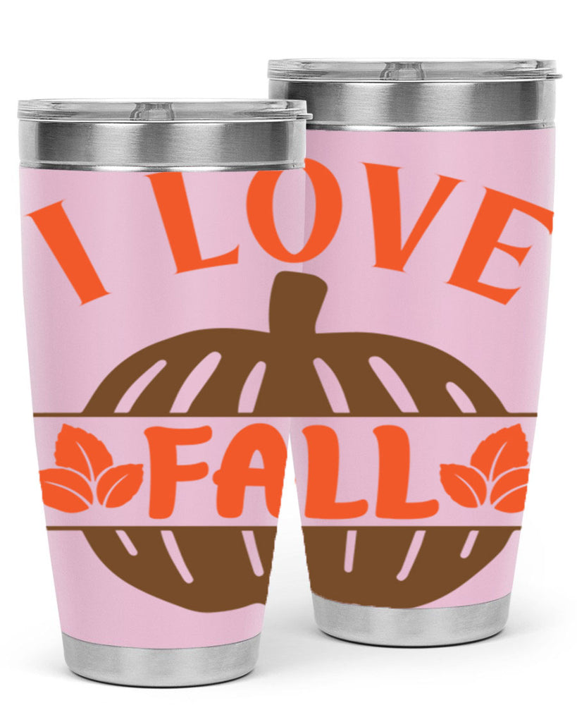 I Love Fall 337#- fall- Tumbler