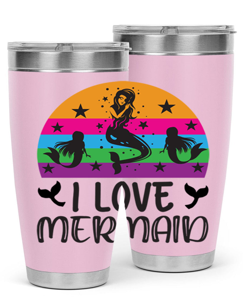 I love mermaid 230#- mermaid- Tumbler