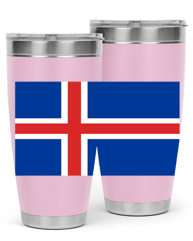 Iceland 122#- world flags- Tumbler