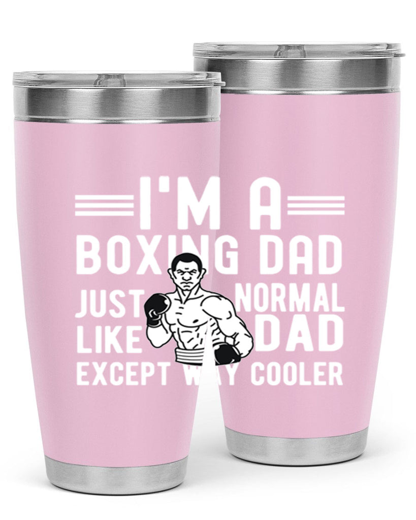 Im A Boxing Dad 3#- dad- Tumbler