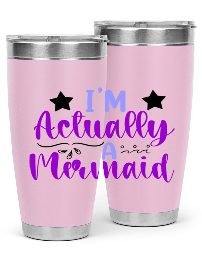 Im Actually A Mermaid246#- mermaid- Tumbler