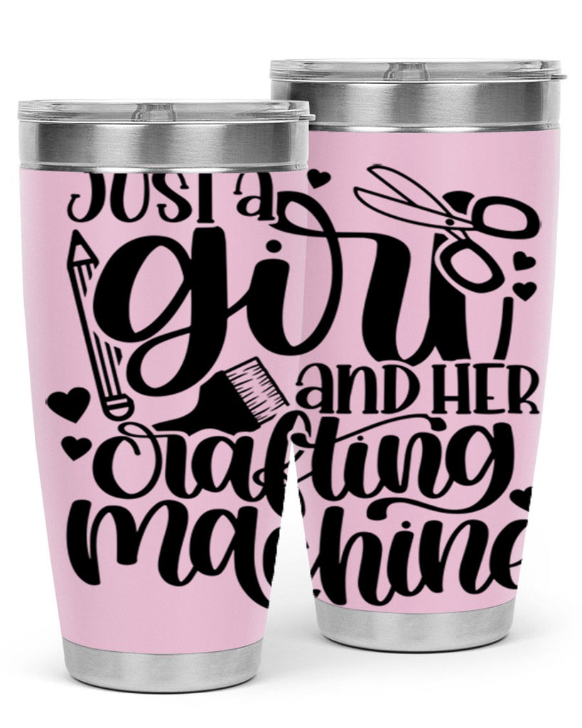 Just A Girl And Her Crafting 16#- crafting- Tumbler