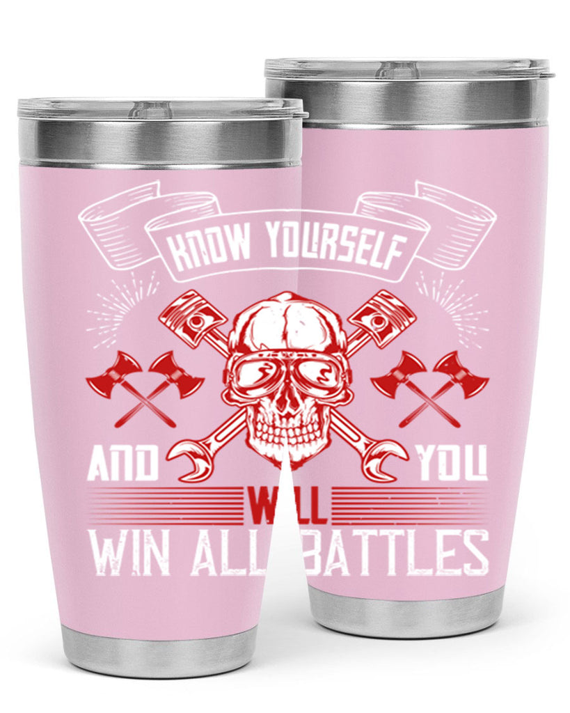 Know yourself and you will win all battles Style 25#- coaching- tumbler