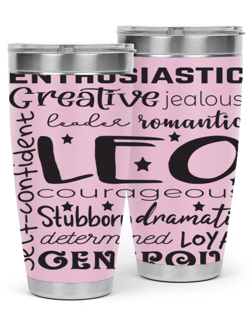 Leo 568#- zodiac- Tumbler