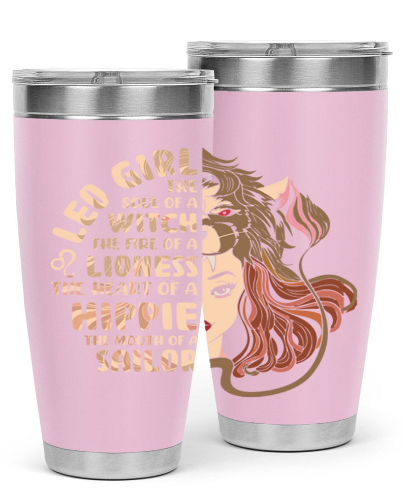 Leo girl 289#- zodiac- Tumbler