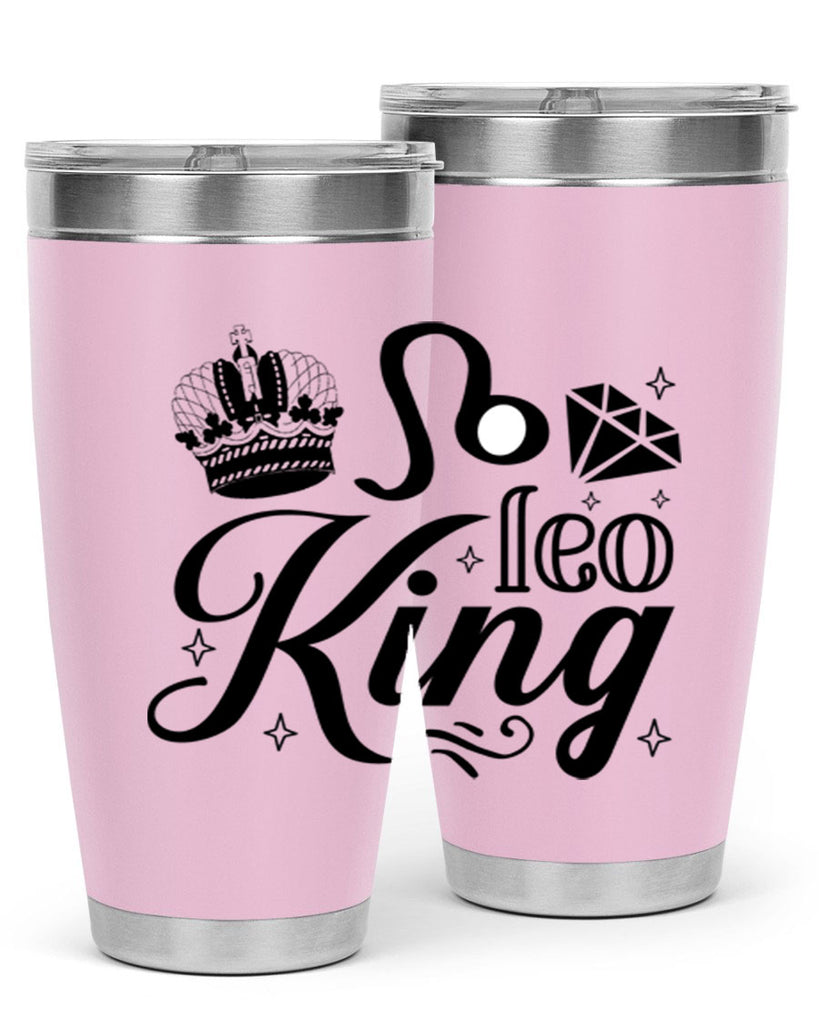 Leo king 290#- zodiac- Tumbler