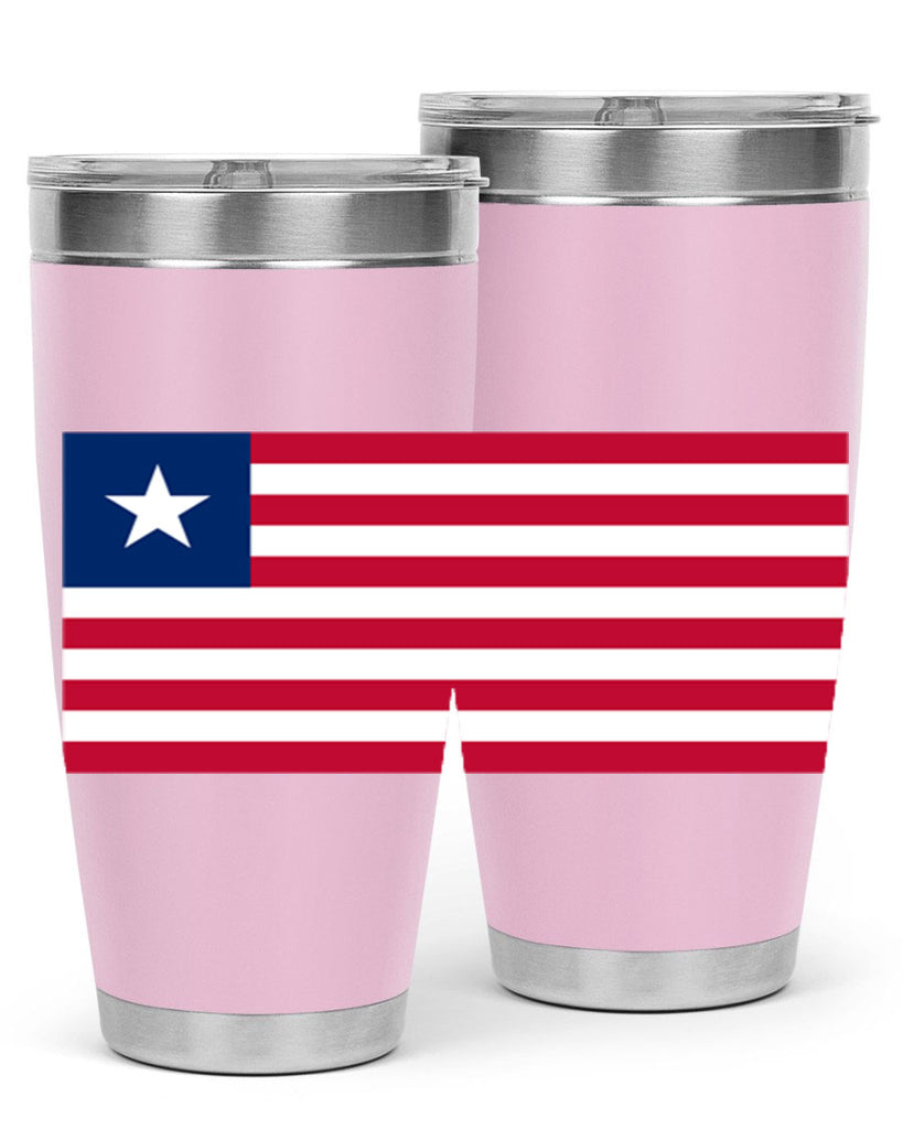 Liberia 101#- world flags- Tumbler