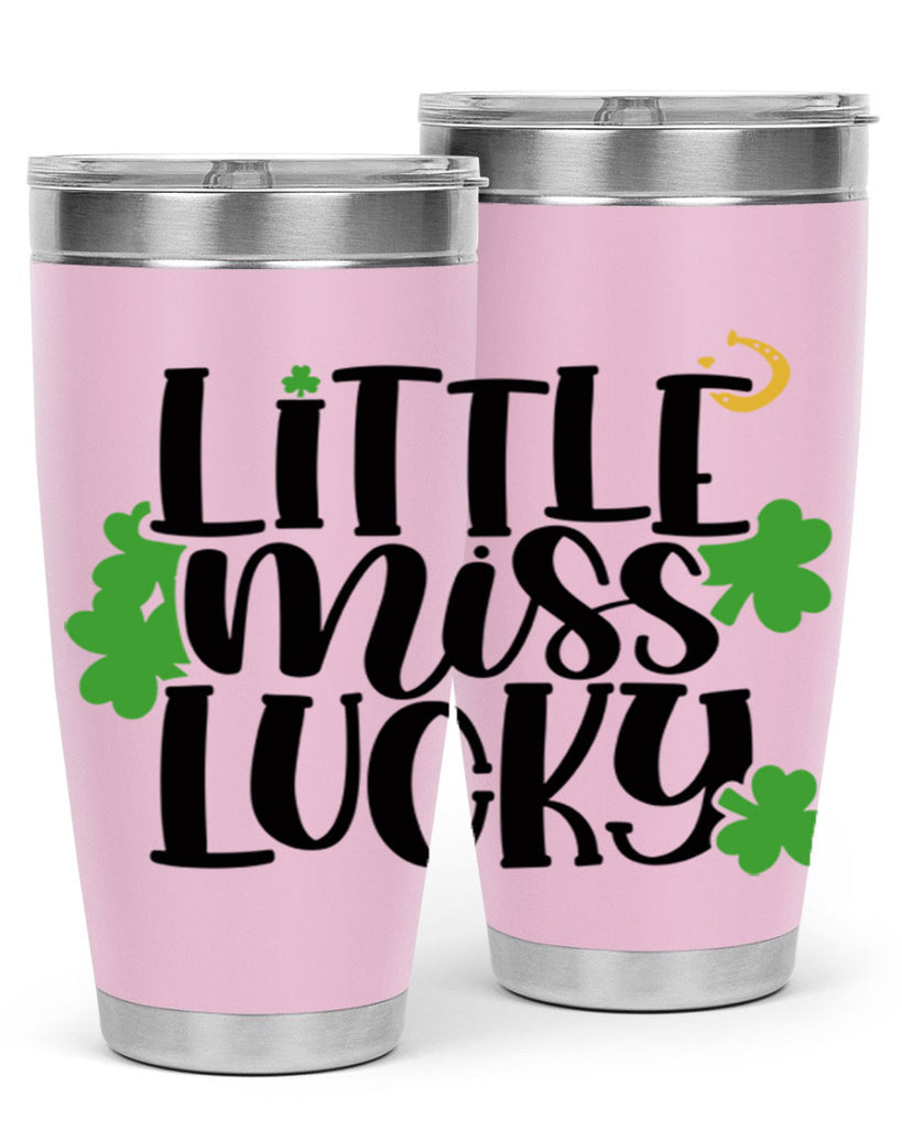 Little Miss Lucky Style 68#- St Patricks Day- Tumbler