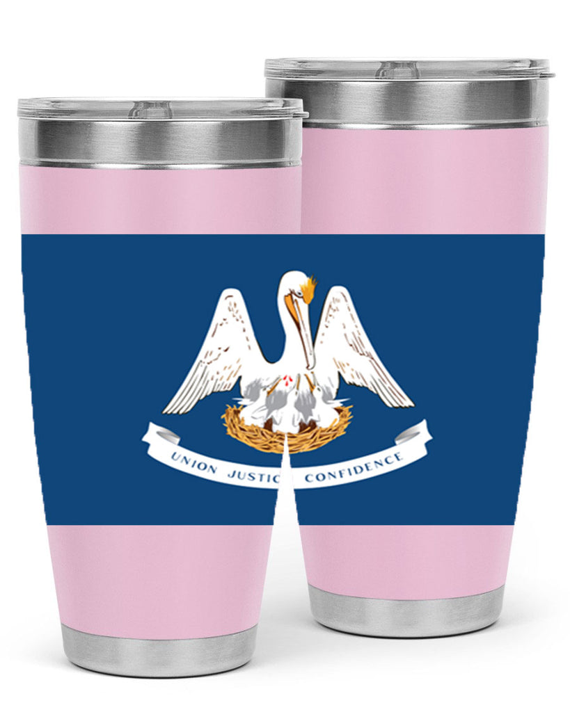 Louisiana 34#- Us Flags- Tumbler