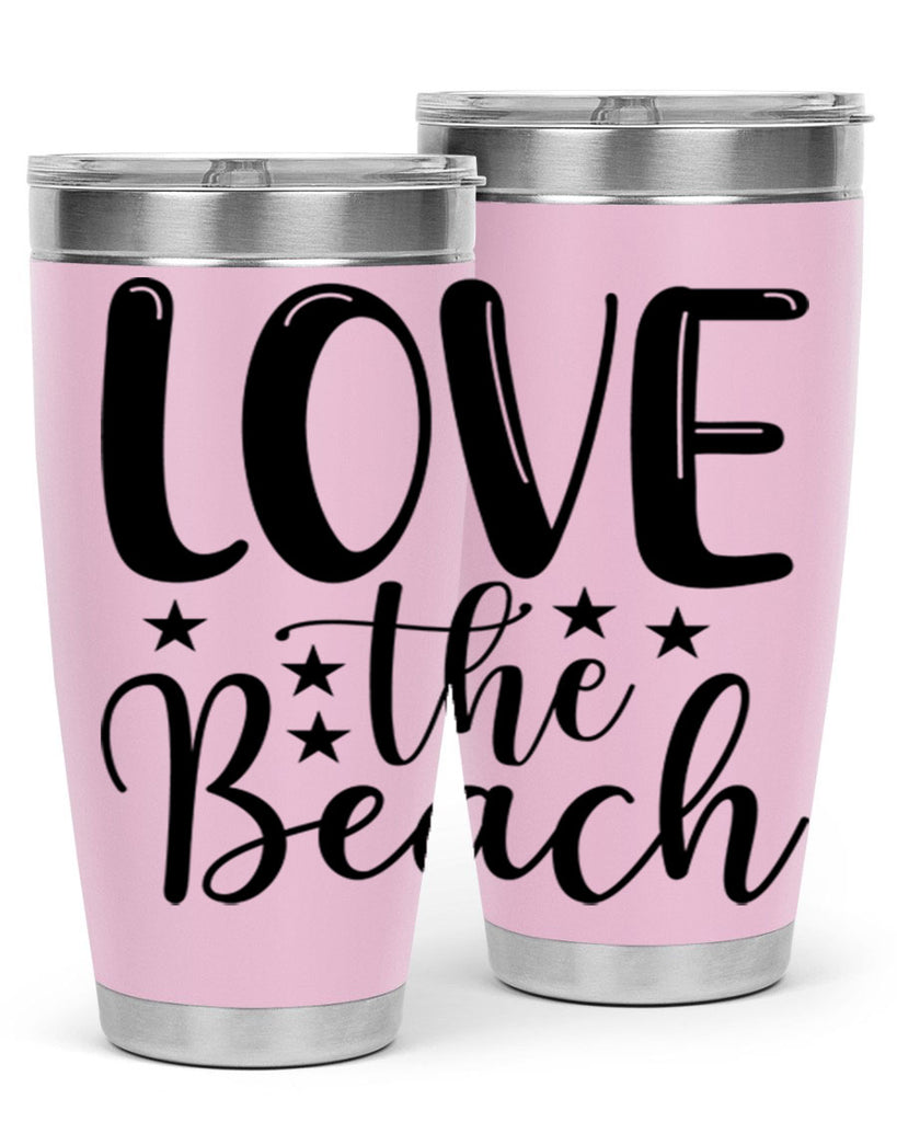 Love The Beach 305#- mermaid- Tumbler