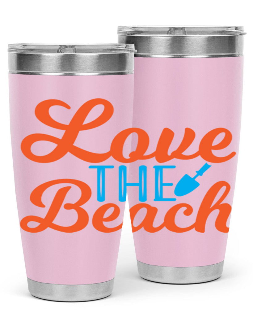 Love The Beach 306#- mermaid- Tumbler