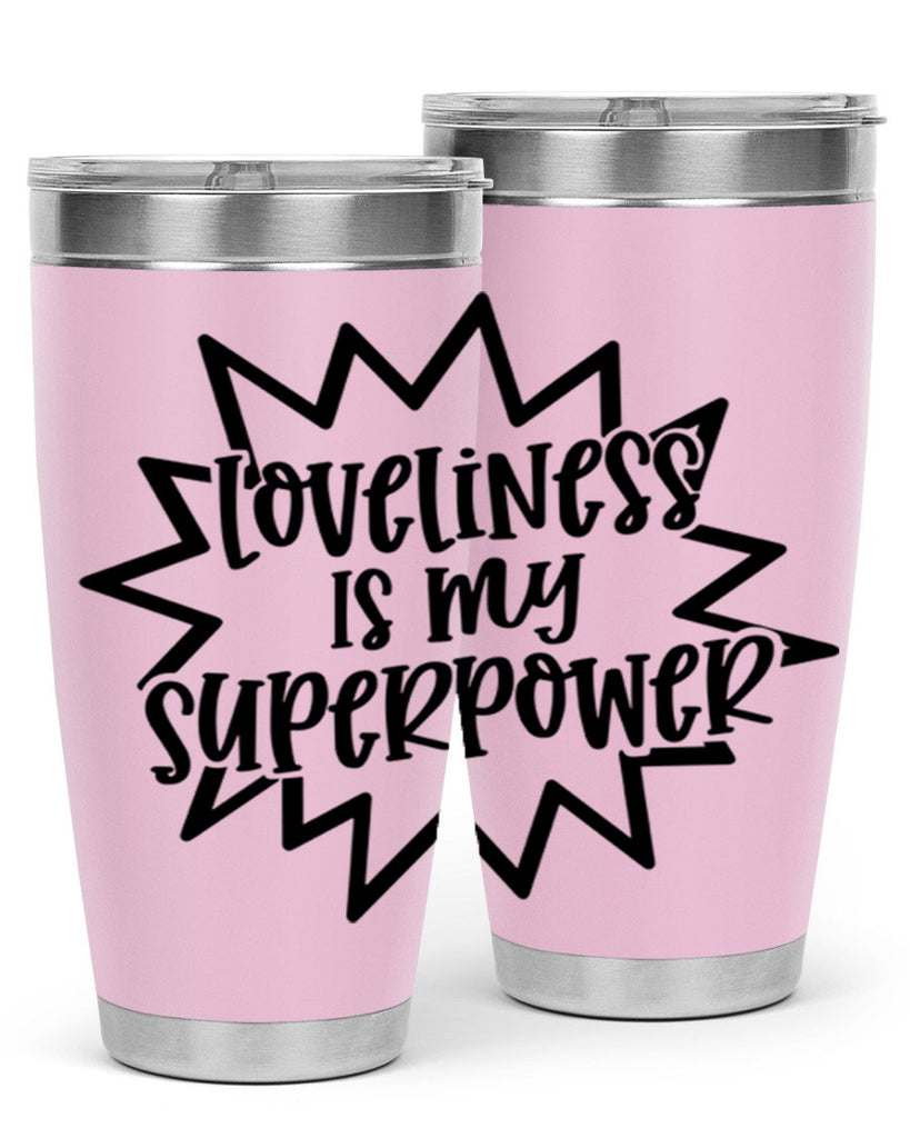 Loveliness Is My Superpower Style 53#- baby- tumbler