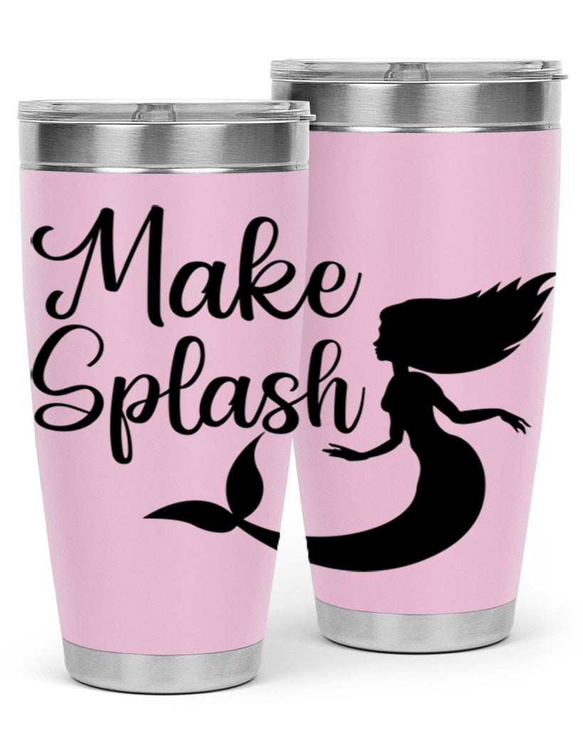 Make splash 316#- mermaid- Tumbler