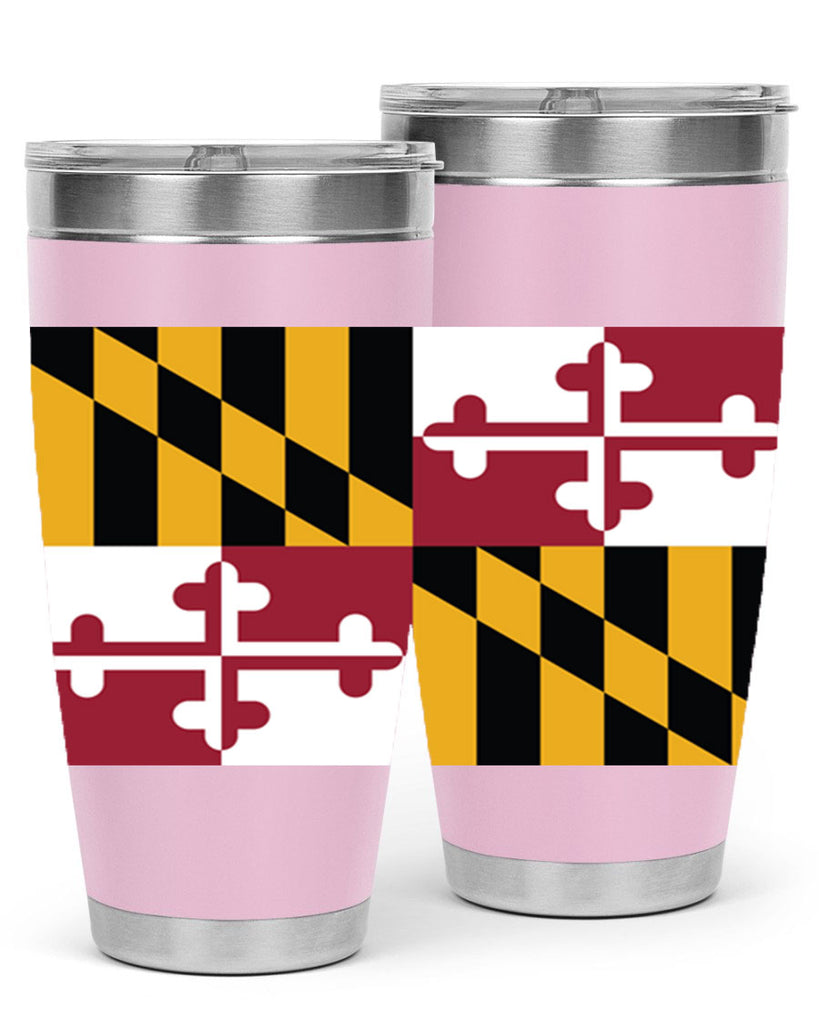 Maryland 32#- Us Flags- Tumbler