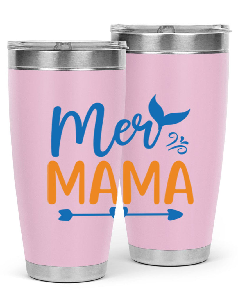 Mer Mama 330#- mermaid- Tumbler