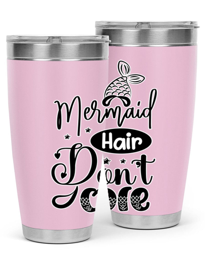 Mermaid Hair Dont Care 407#- mermaid- Tumbler