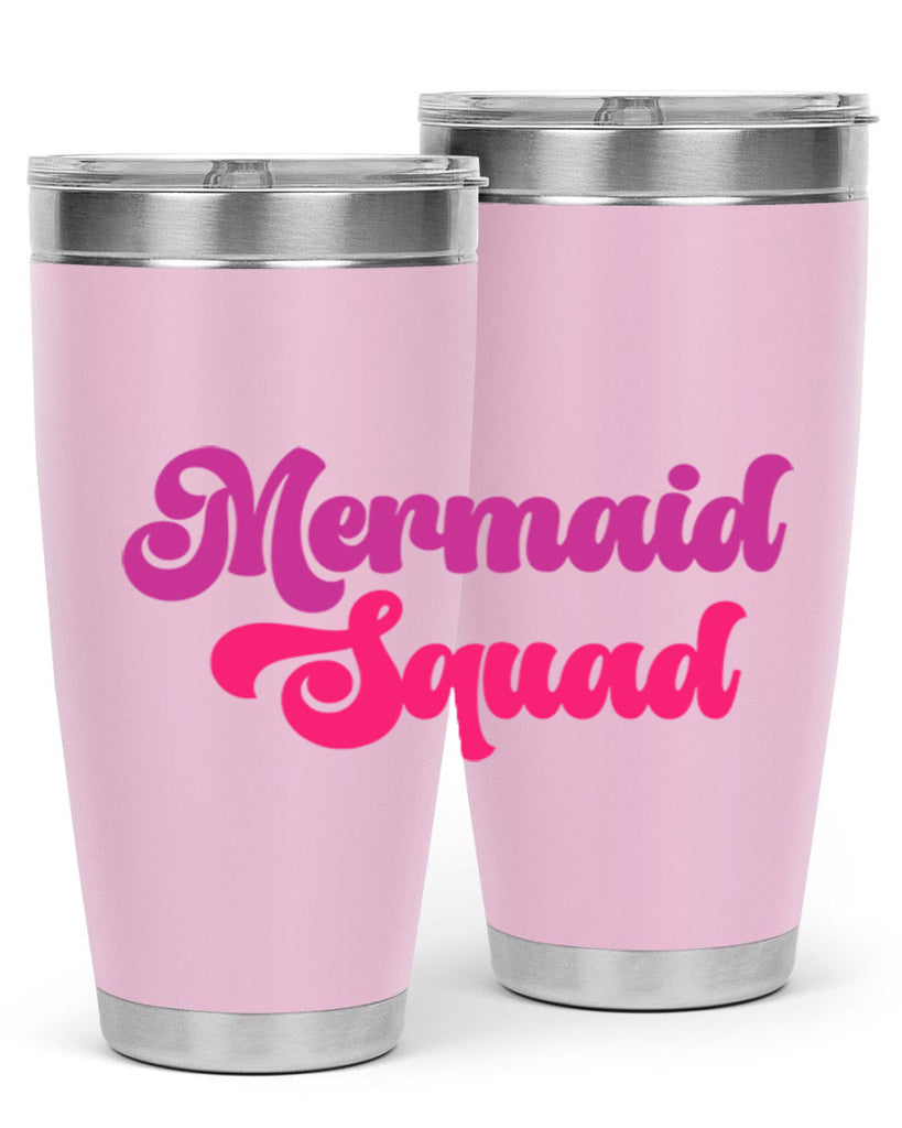 Mermaid Squad 384#- mermaid- Tumbler