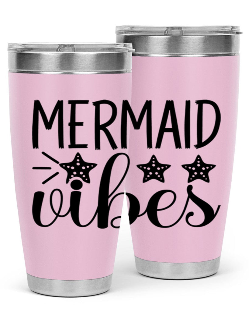 Mermaid Vibes 457#- mermaid- Tumbler