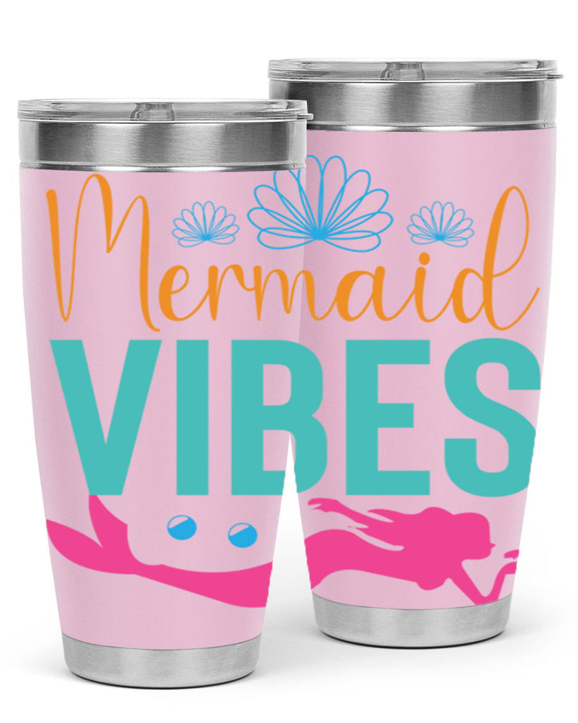 Mermaid Vibes Design 465#- mermaid- Tumbler