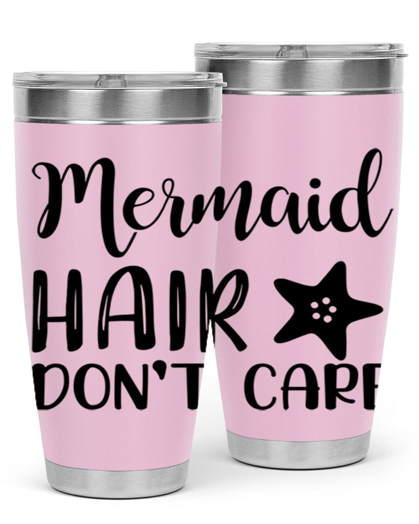 Mermaid hair dont care 411#- mermaid- Tumbler