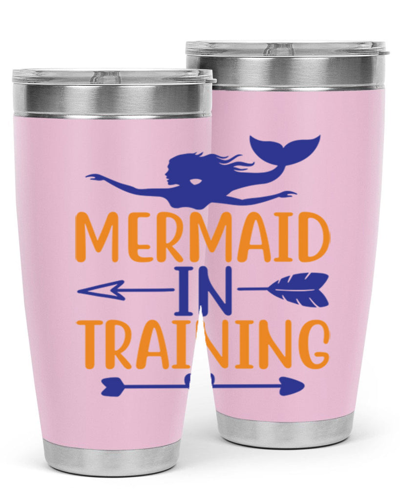 Mermaid in Training 360#- mermaid- Tumbler